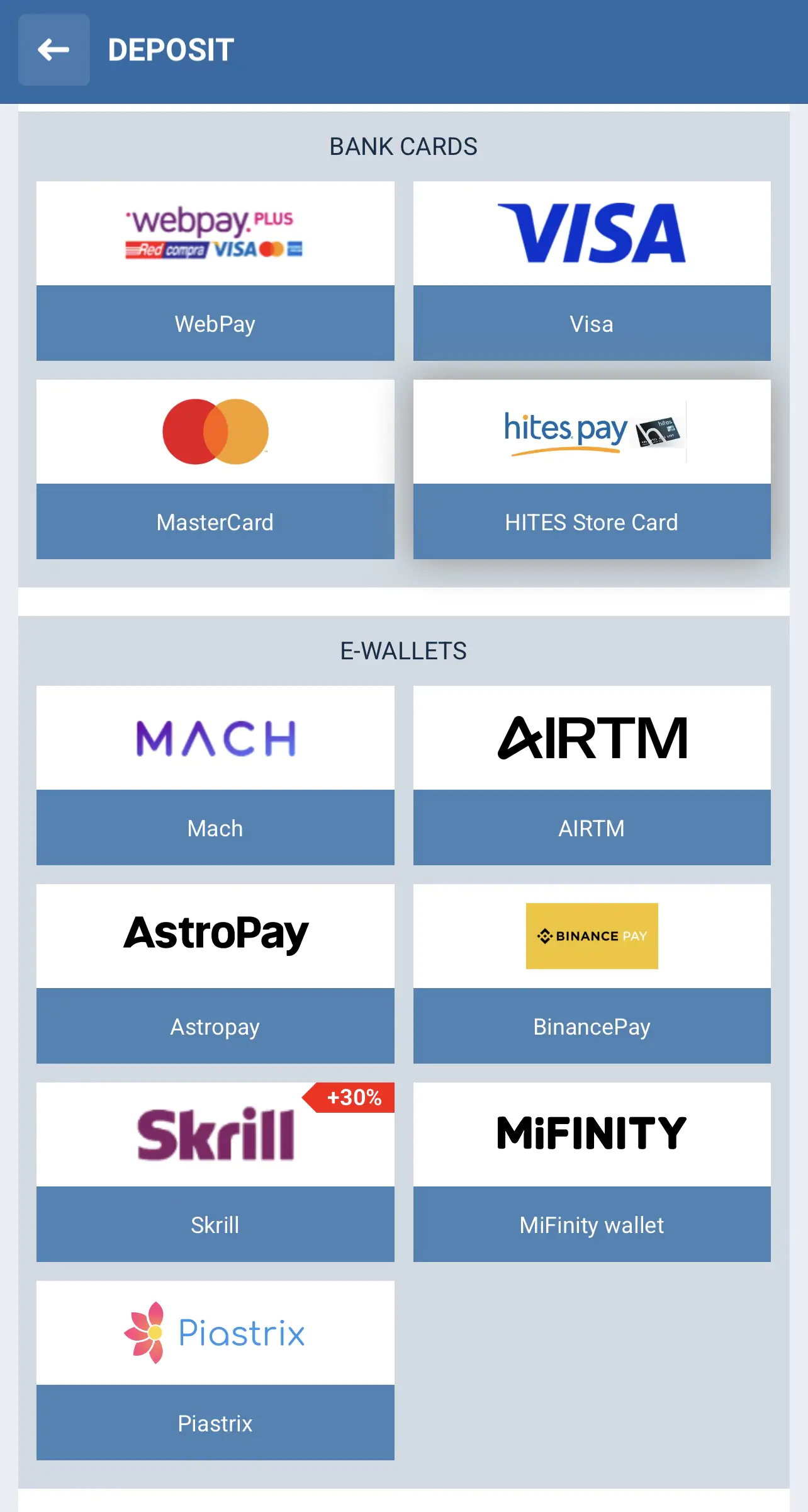1xBet Payments 1