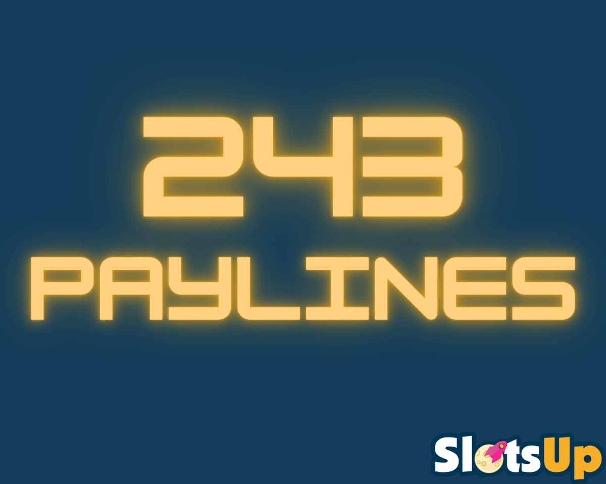 243 paylines 