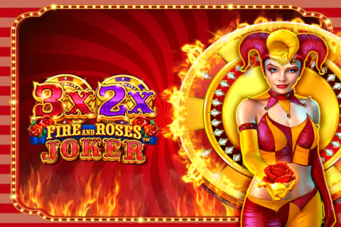 3x 2x Fire and Roses Joker Free Slot