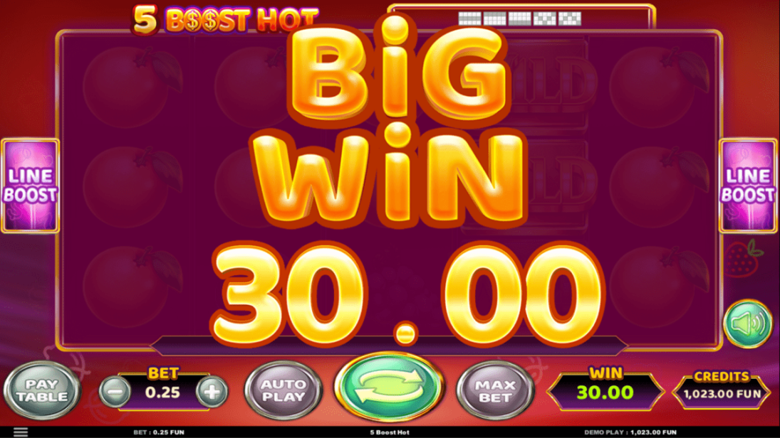 5 Boost Hot Big Win 