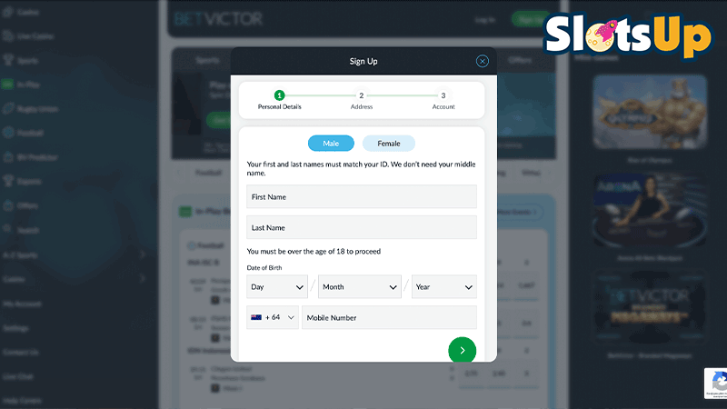 BetVictor Login