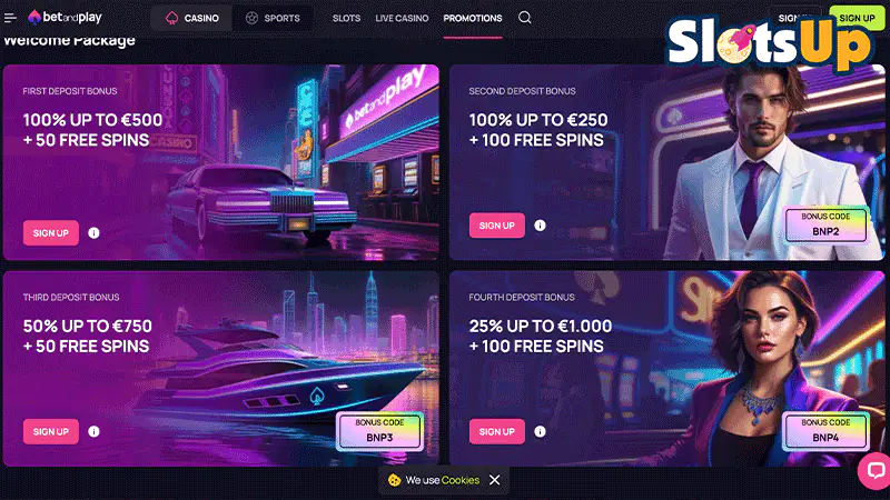 BetandPlay Welcome Bonus