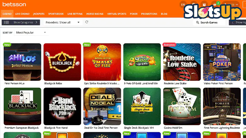 Betsson Table Games