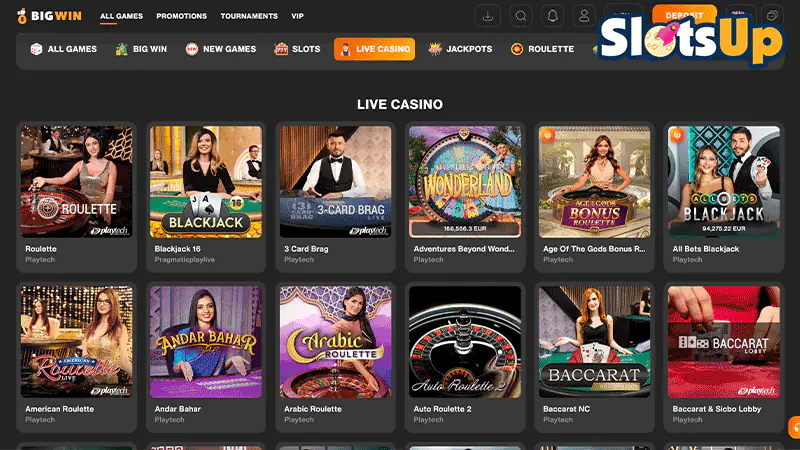 BigWin Live Casino