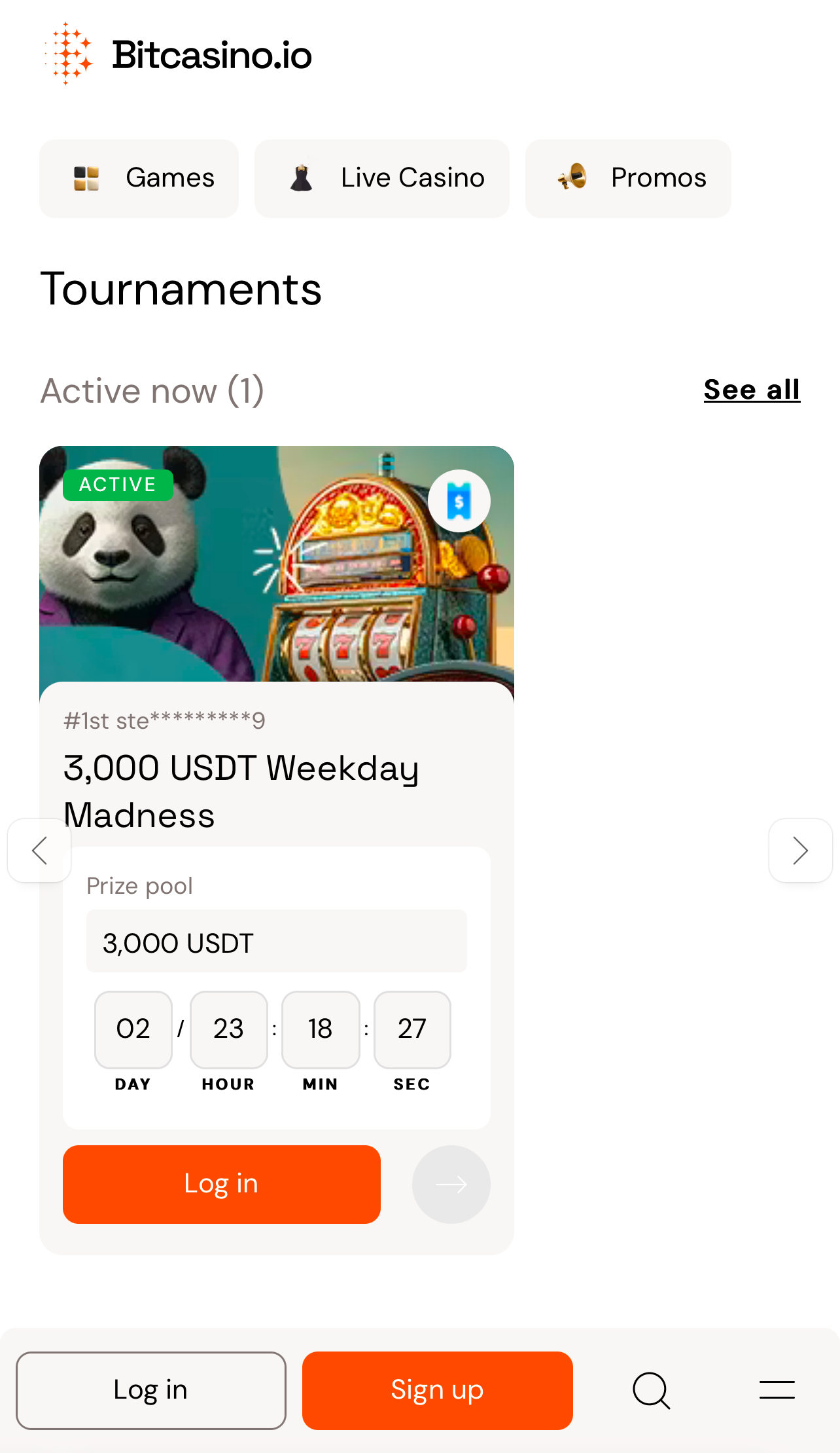 BitCasino Tournaments