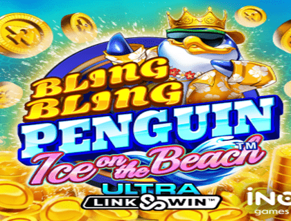 Bling Bling Penguin Ice On The Beach Thumbnail 