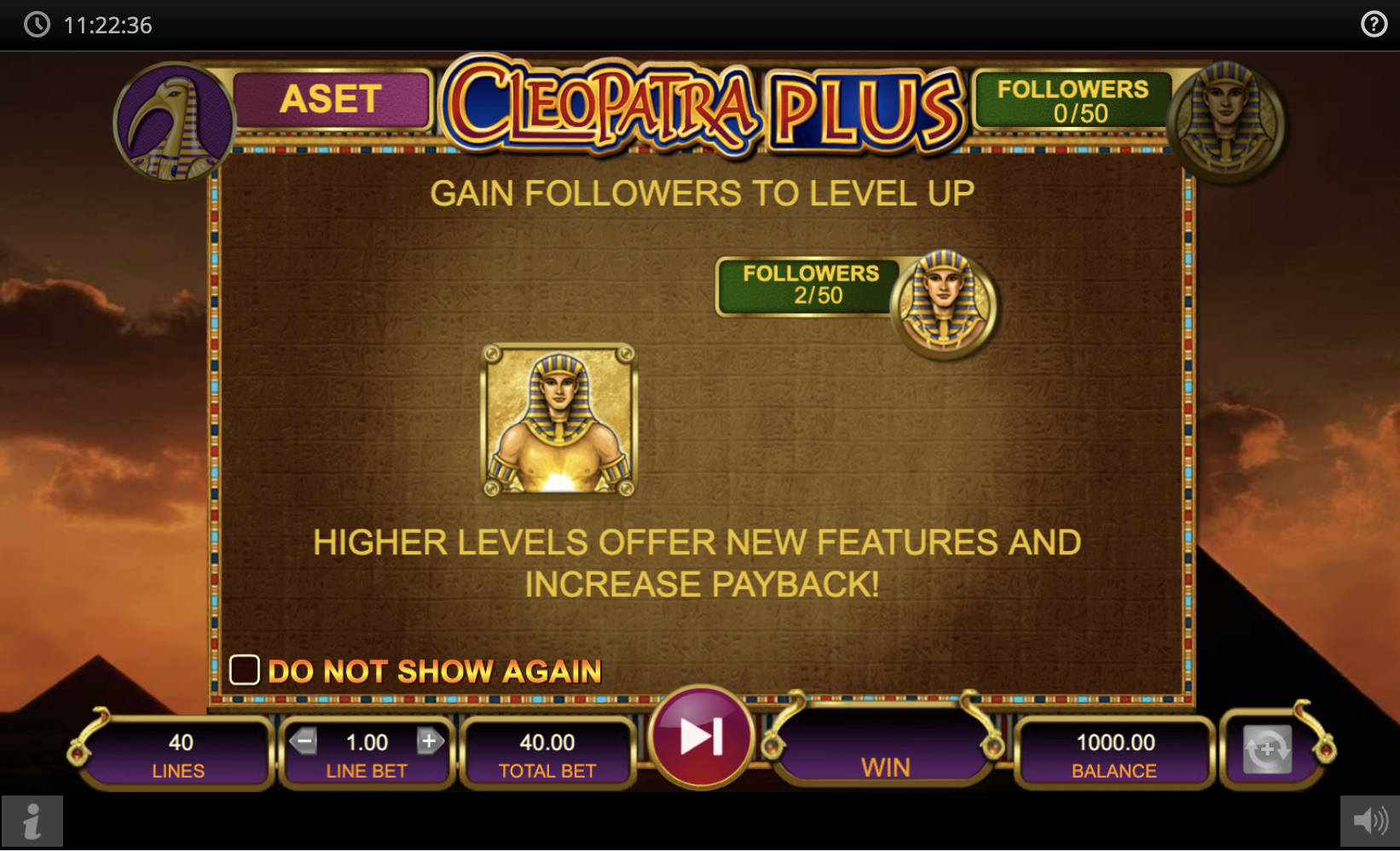 Cleopatra Plus Slot