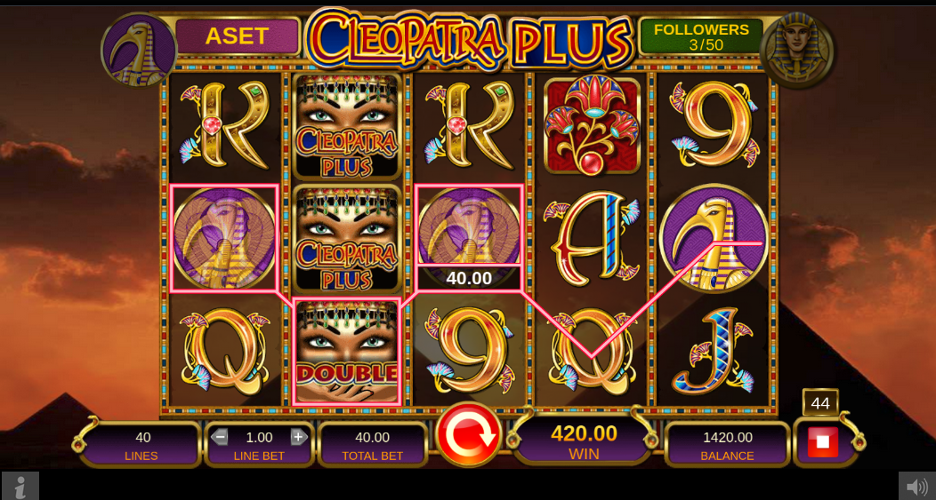 Cleopatra Plus SlotsUp Experience