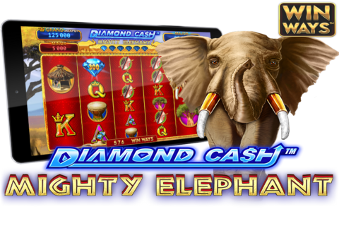 Diamond Cash: Mighty Elephant Win Ways Free Slot