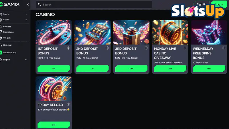 Gamix Bonuses