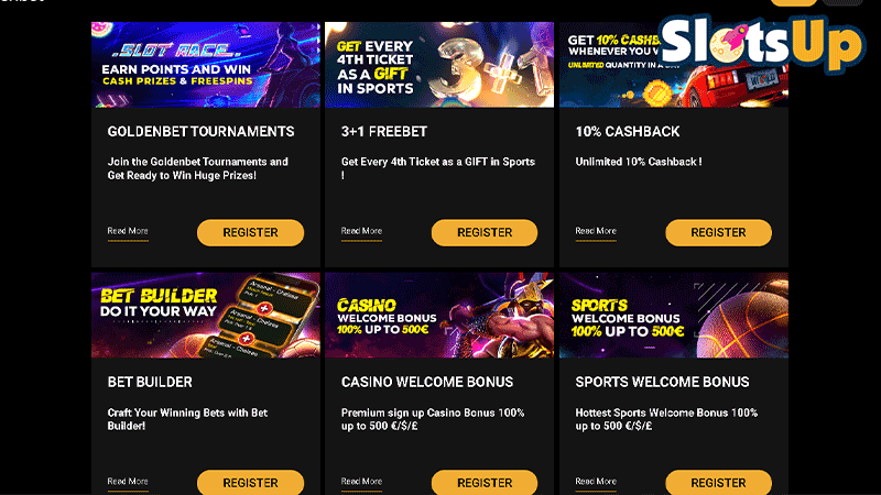 Goldenbet Promotions