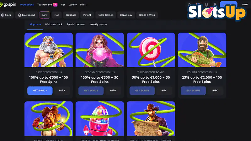 Gxspin Promotions