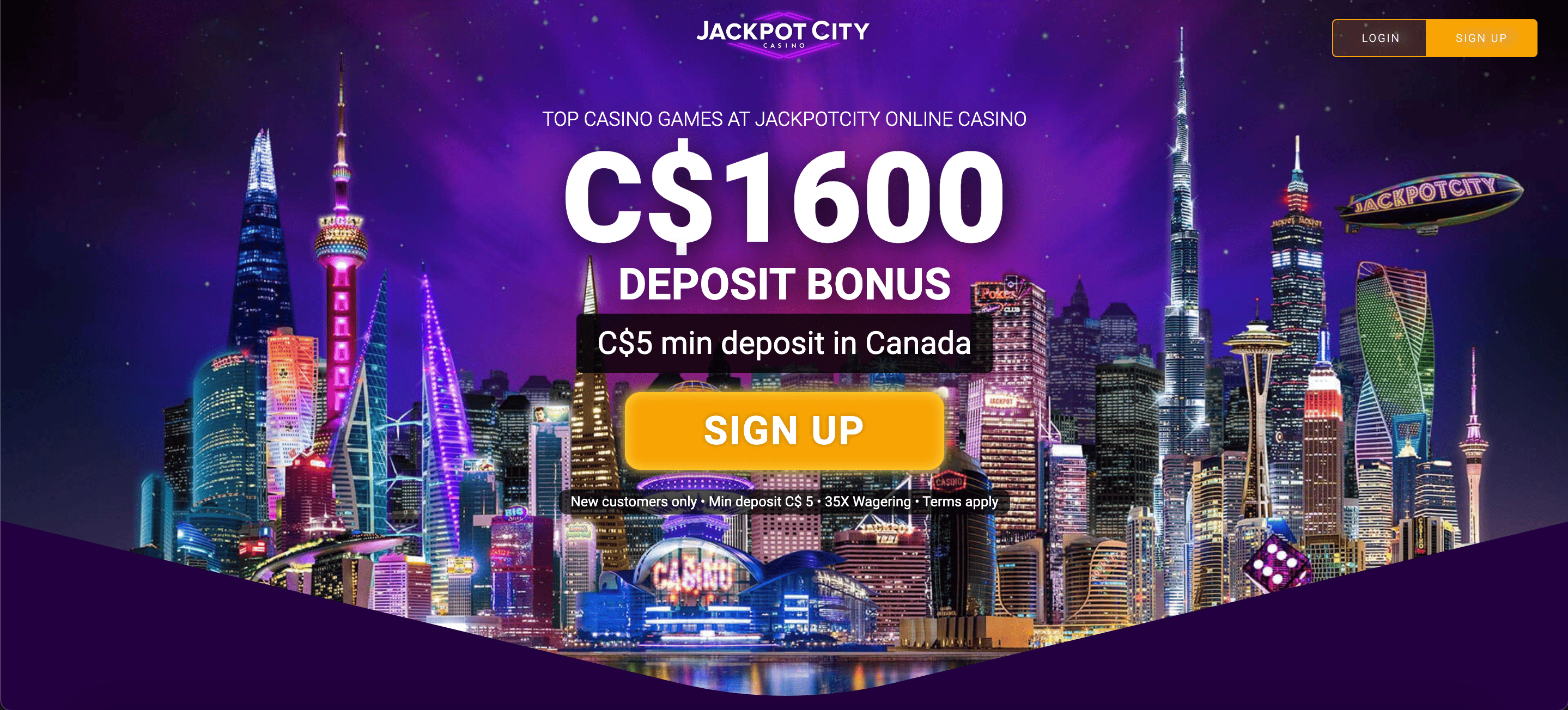 JackpotCity Casino Canada