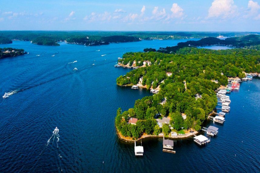 Lake Of The Ozarks In Missouri 