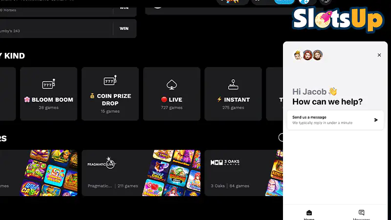 LevelUp Casino Support