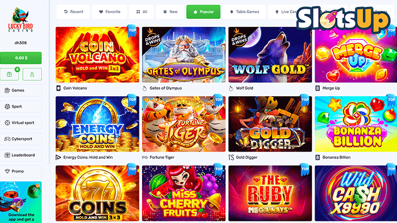 Lucky Bird Casino Games