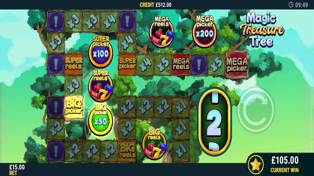 Magic Treasure Tree Big Picker Feature Entry 