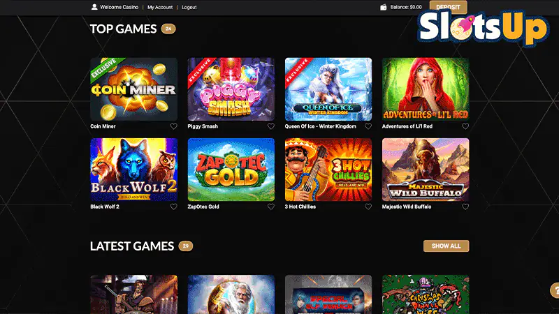 Megawin Casino Games