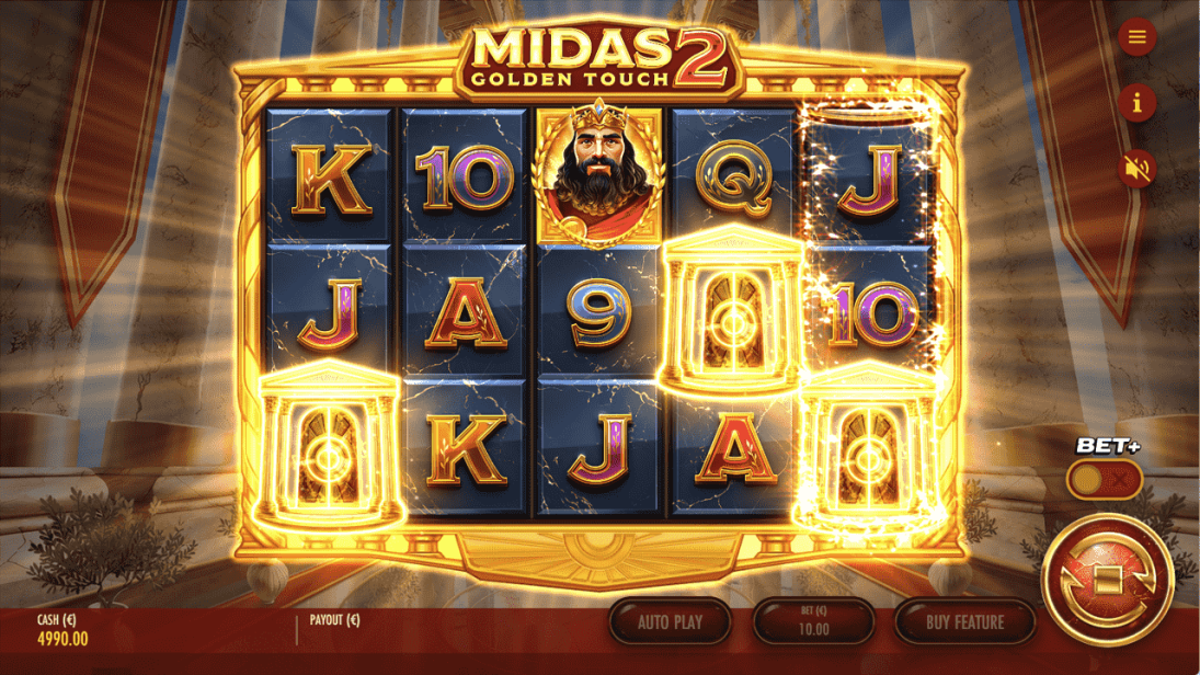 Midas Golden Touch 2 3 Scatter Bonus 