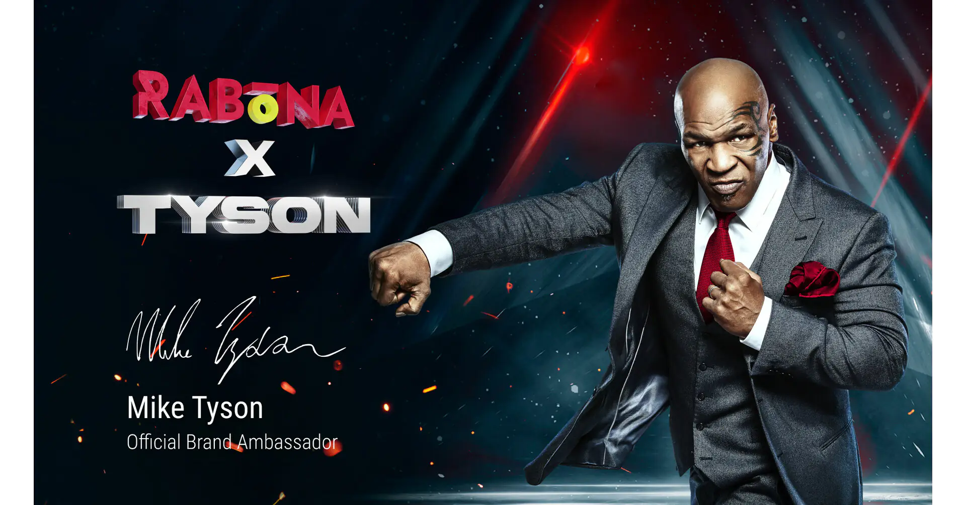 Mike Tyson Joins Online Casino Rabona As Brand Ambassador