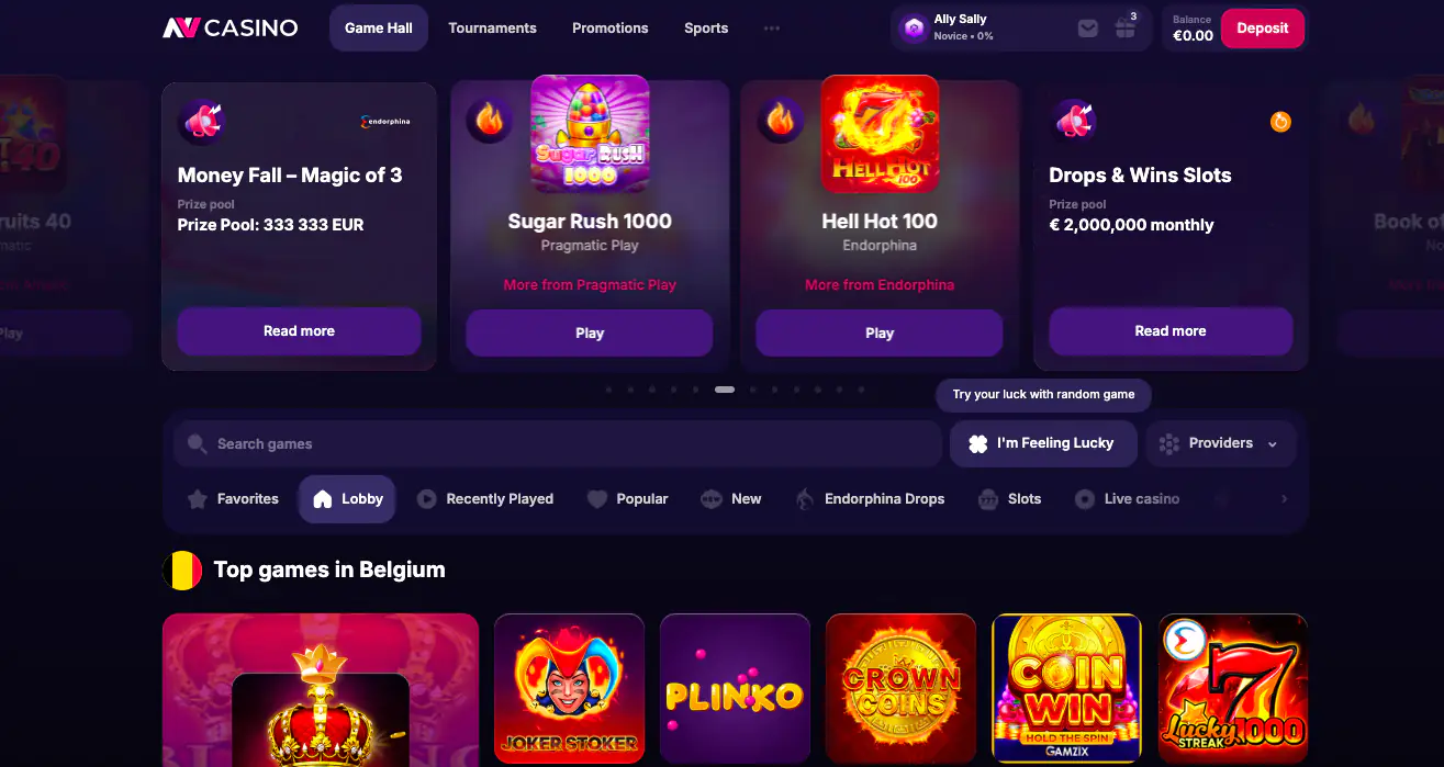 NV Casino Game Hall