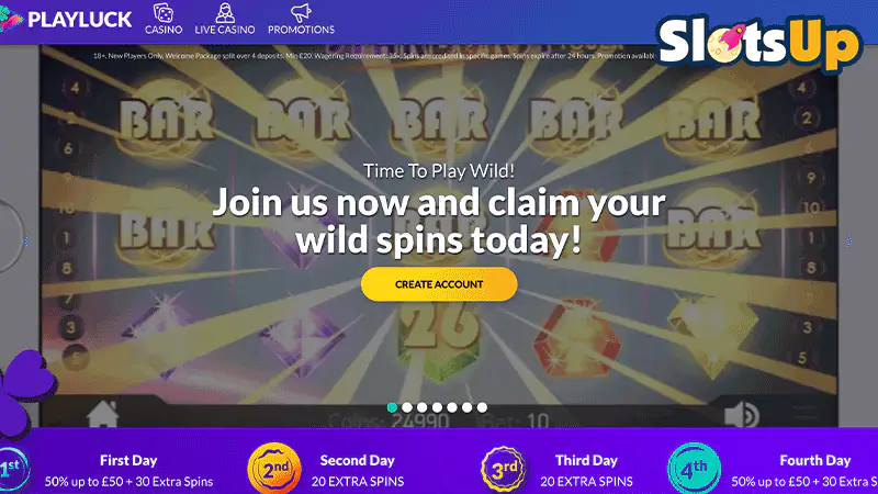 Playluck Login