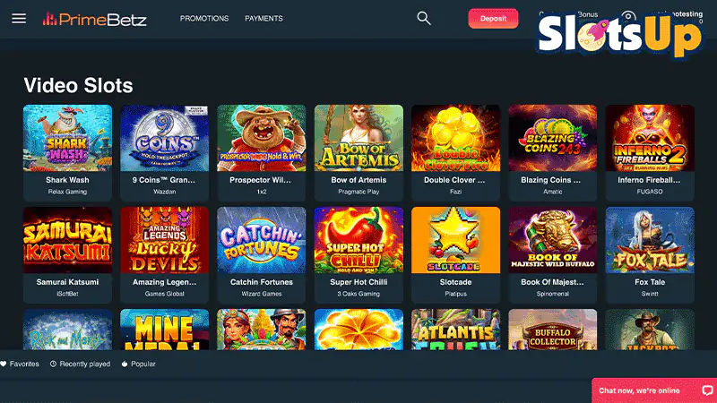 PrimeBetz Slots