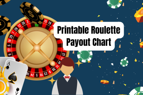 Printable Roulette Payout Chart 