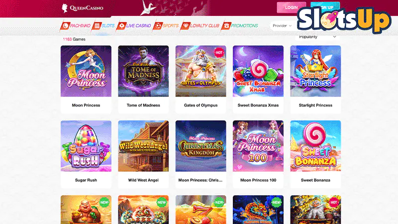 QueenCasino Slots