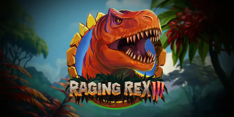 Raging Rex 3 Slot logo Raging Rex 3