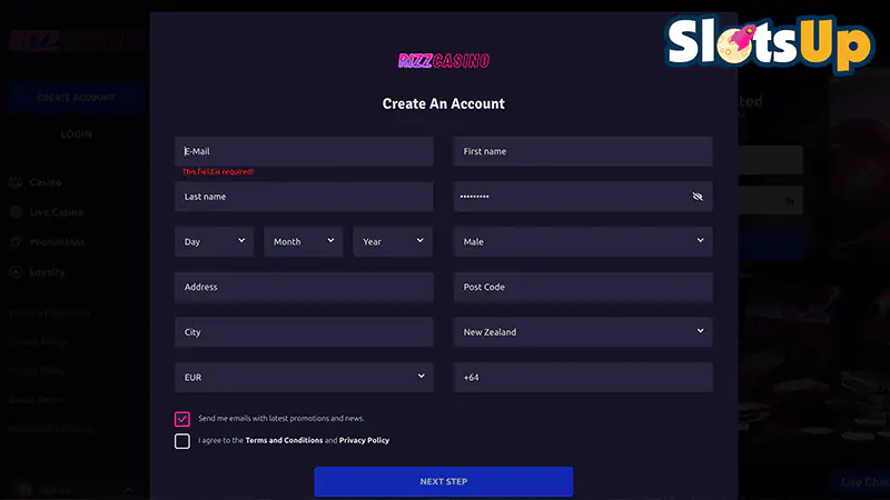 Rizz Login