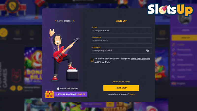Rolling Slots Login