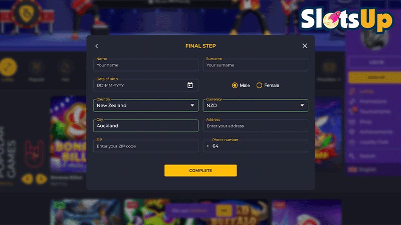 Rolling Slots Login