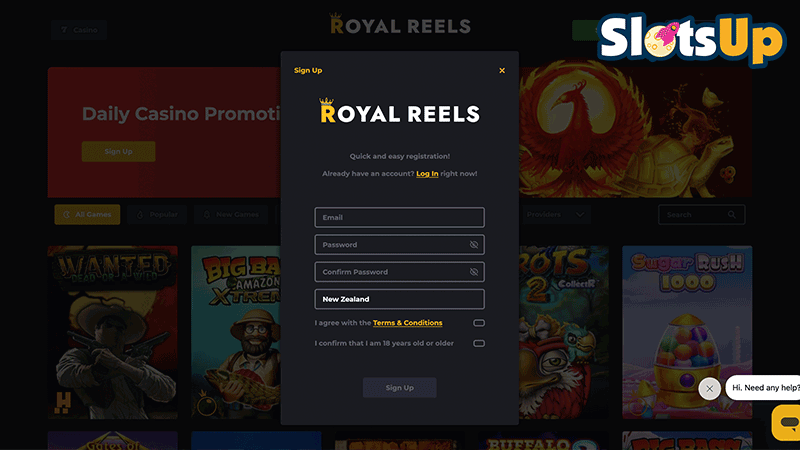 Royal Reels Login