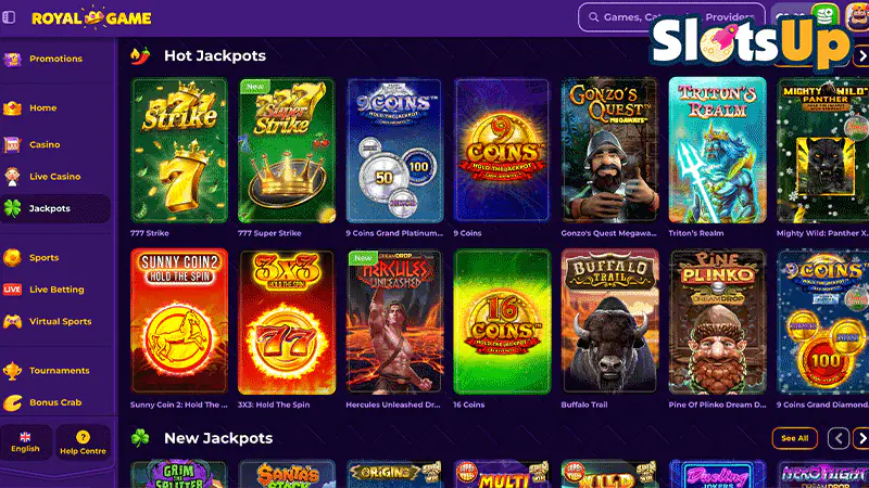 RoyalGame Jackpots