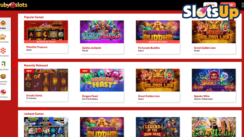 Ruby Slots Games