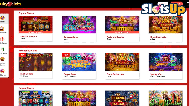 Ruby Slots Games