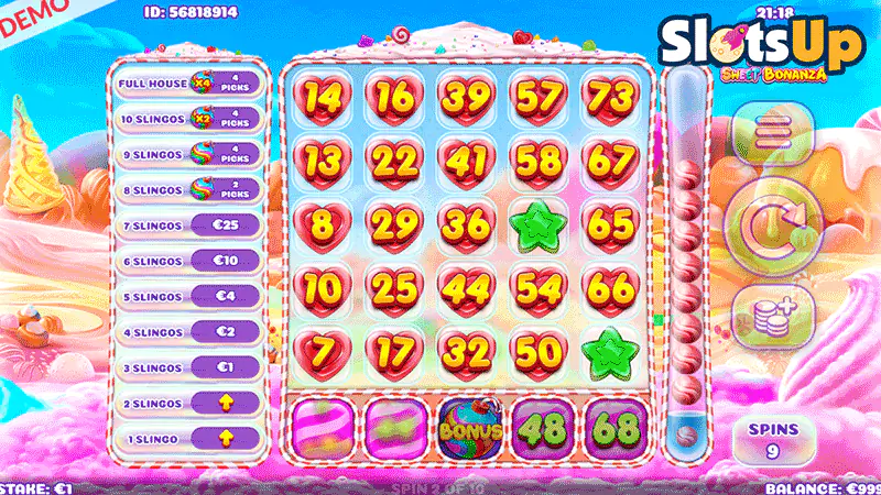 Slingo Sweet Bonanza