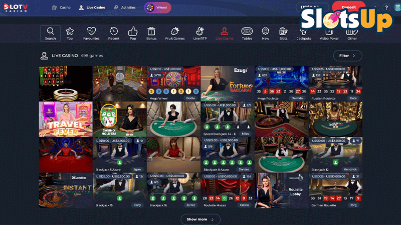 SlotV Live Casino