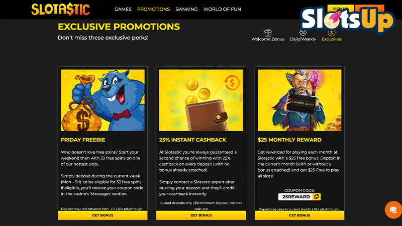 Slotastic Exclusive