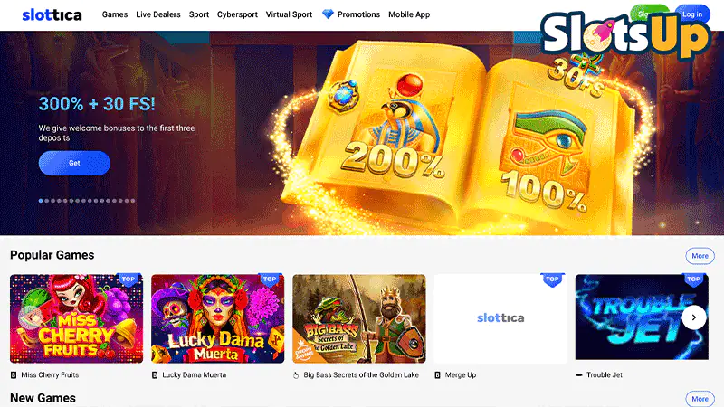 Slottica Login