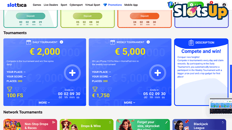 Slottica Tournaments