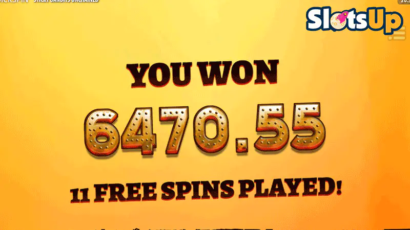 Sticky Bandits Unchained Test Win