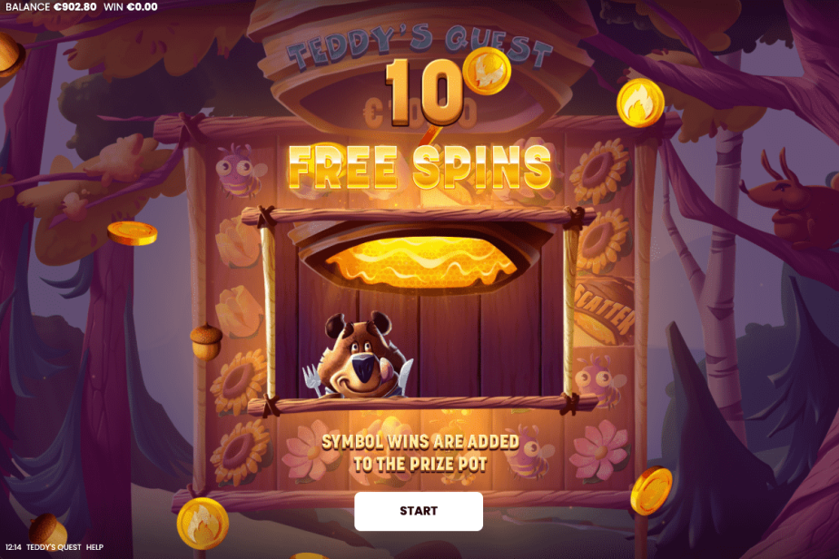 Teddys Quest Free Spins 