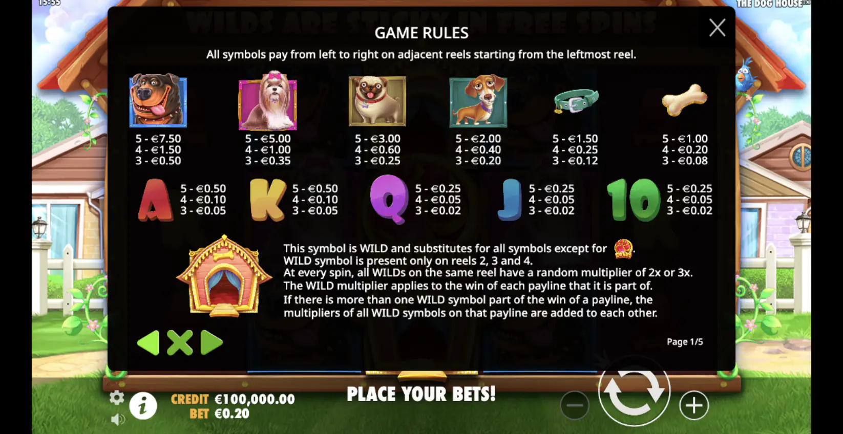 The Dog House Rules
