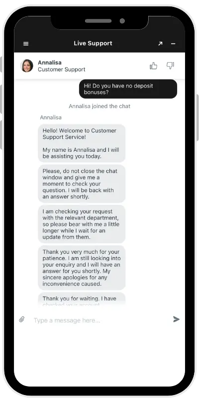 ZetCasino Support