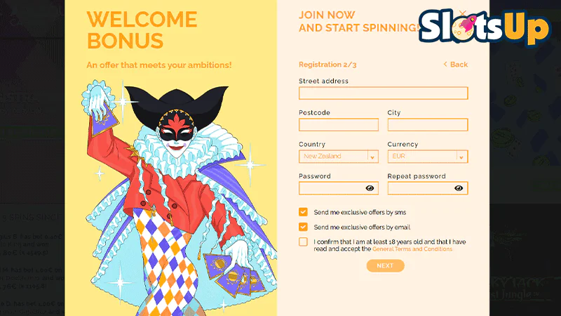 arlequin Casino Login
