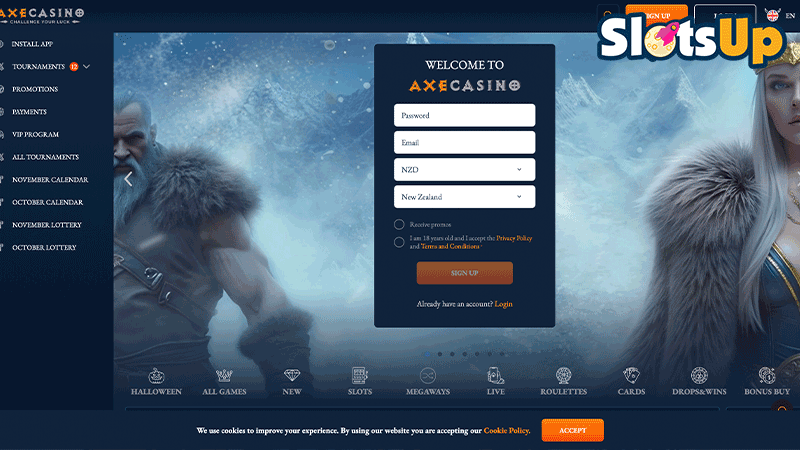 axe Casino Login
