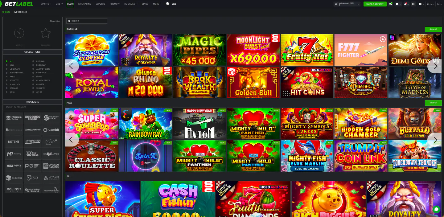 betlabel Games