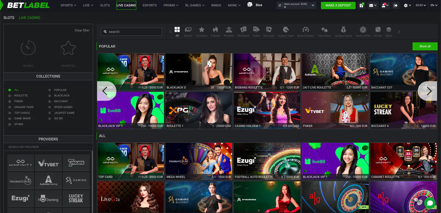 betlabel Live